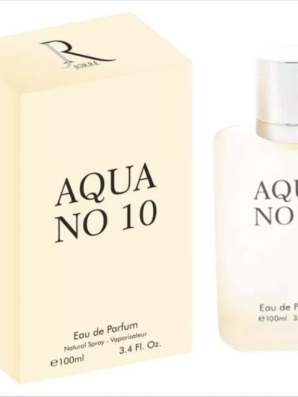 Aqua No 10 Eau de Parfum - Cream/White